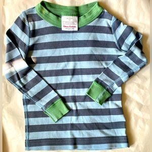 Hanna Andersson Striped Pajama Long Sleeve Shirt